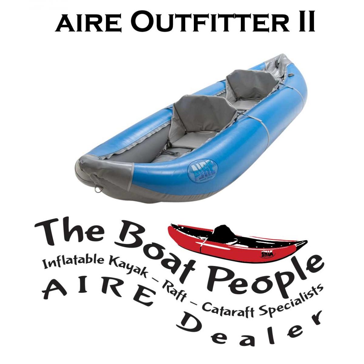 AIRE Outfitter II Whitewater Inflatable Kayak